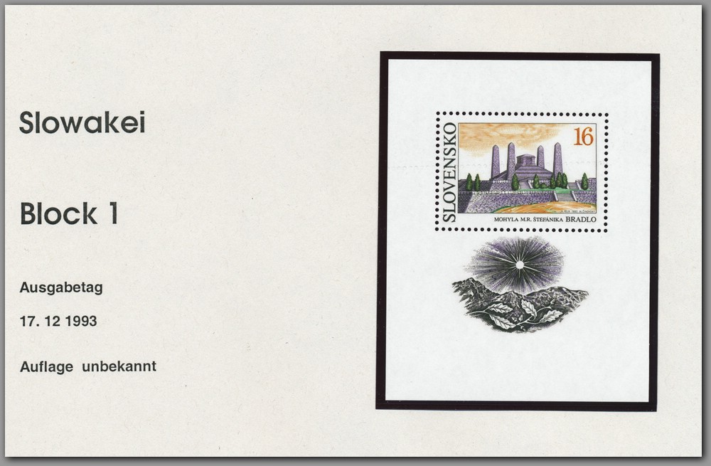 1993 12 17 Slowakei - Block 1 - F0001E0005.jpg